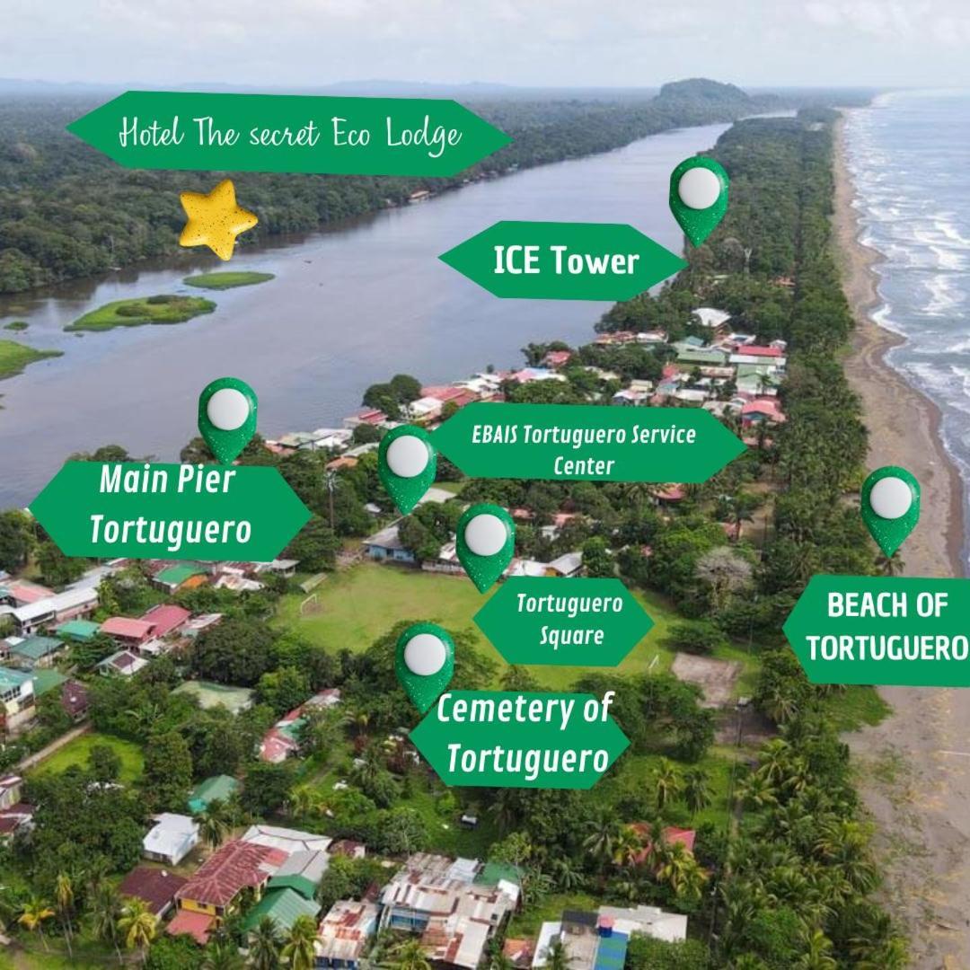 The Secret Eco Lodge Tortuguero Zewnętrze zdjęcie