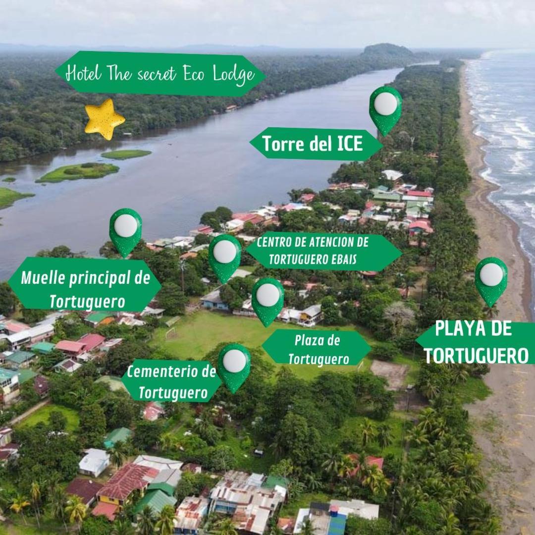 The Secret Eco Lodge Tortuguero Zewnętrze zdjęcie